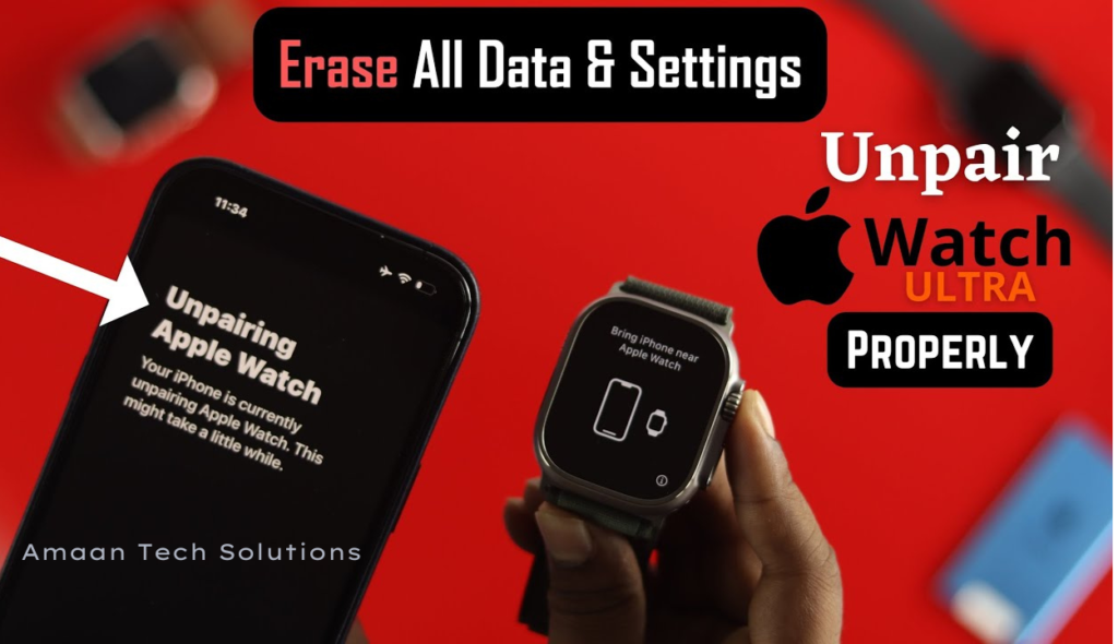 How To Unpair Apple Watch From Old Phone