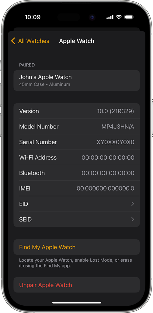 How To Unpair Apple Watch From Old Phone